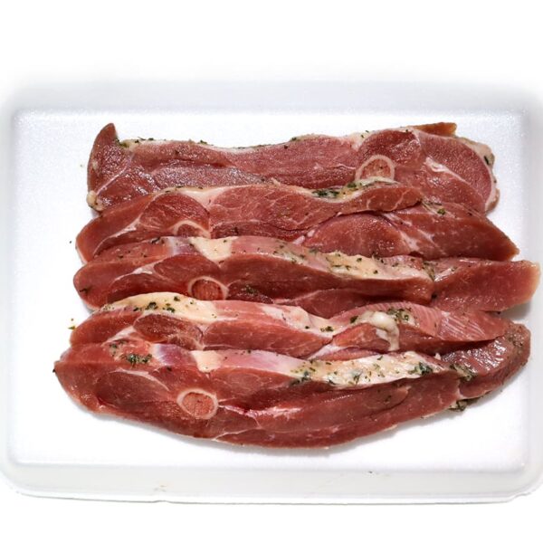 CHULETAS DE PAVO AL AJILLO