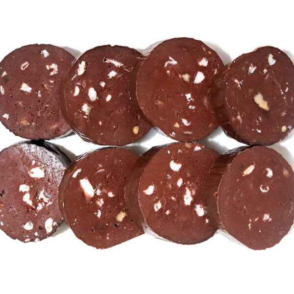 MORCILLA DE SANGRE CON PIÑONES